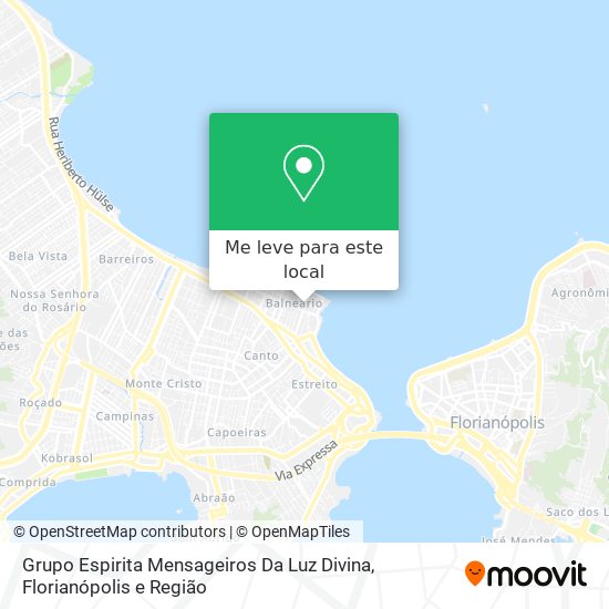 Grupo Espirita Mensageiros Da Luz Divina mapa