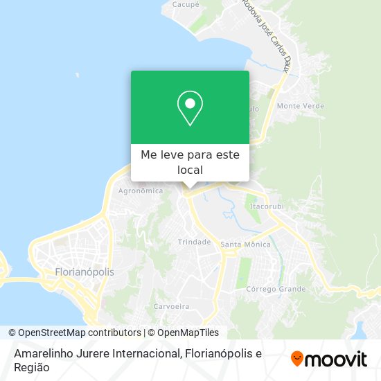 Amarelinho Jurere Internacional mapa