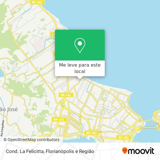 Cond. La Felicitta mapa
