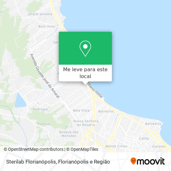 Sterilab Florianópolis mapa
