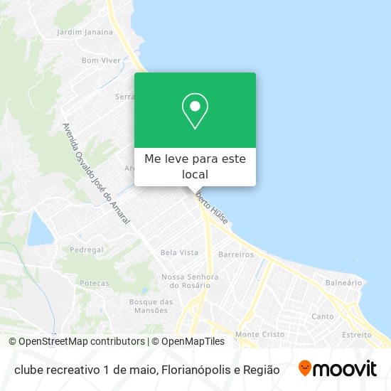 clube recreativo 1 de maio mapa