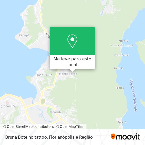 Bruna Botelho tattoo mapa