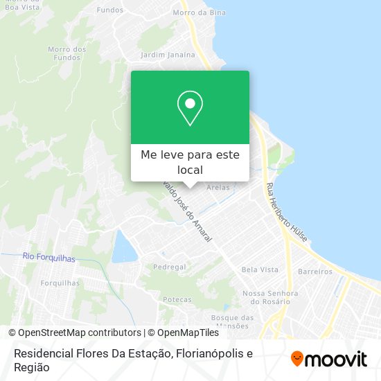 Residencial Flores Da Estação mapa