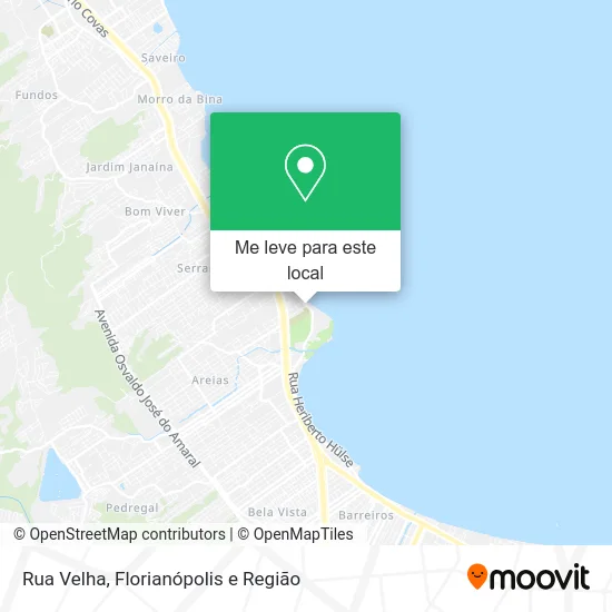 Rua Velha mapa