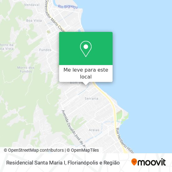 Residencial Santa Maria I mapa