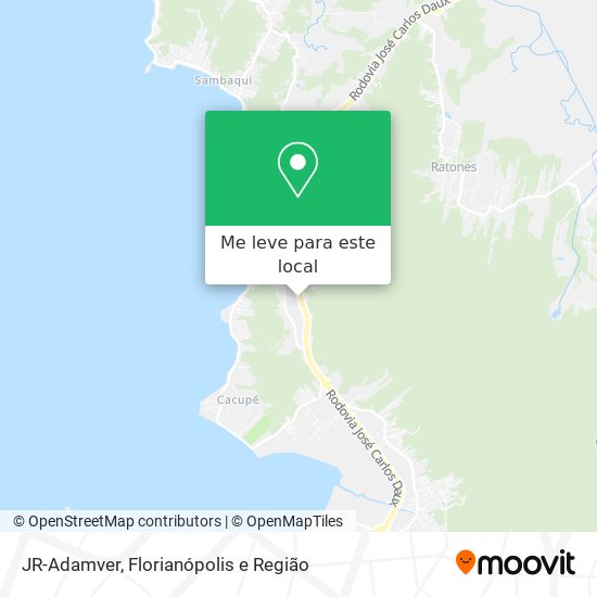 JR-Adamver mapa