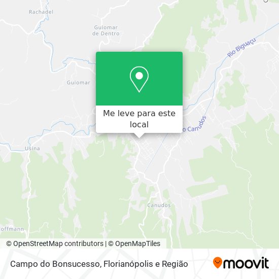 Campo do Bonsucesso mapa