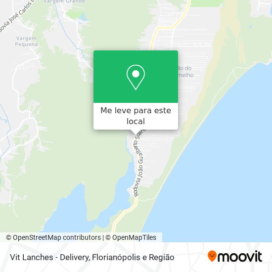 Vit Lanches - Delivery mapa