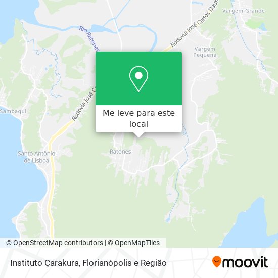 Instituto Çarakura mapa