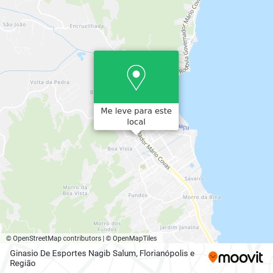 Ginasio De Esportes Nagib Salum mapa