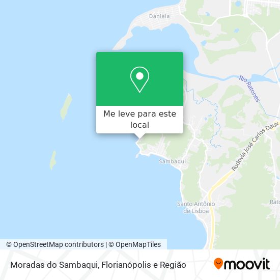 Moradas do Sambaqui mapa