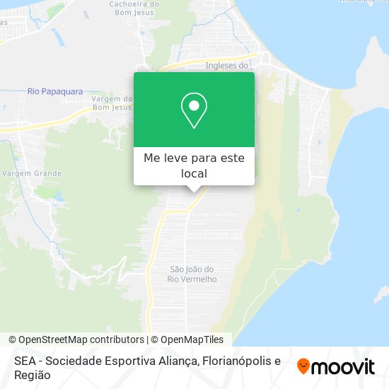 SEA - Sociedade Esportiva Aliança mapa