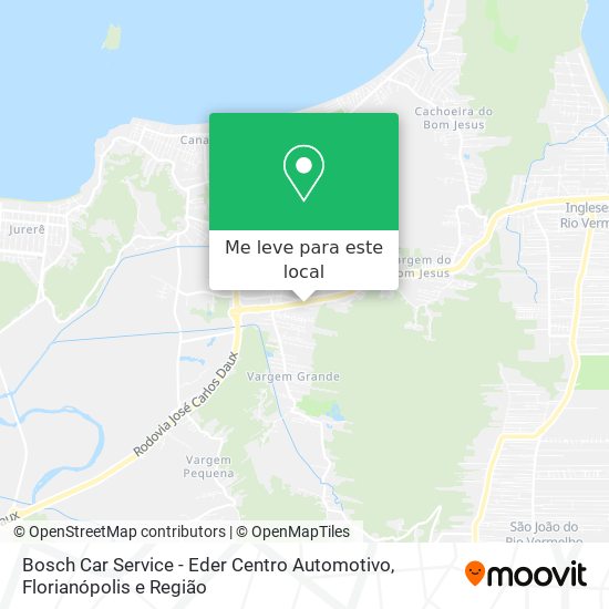 Bosch Car Service - Eder Centro Automotivo mapa