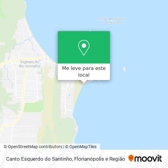 Canto Esquerdo do Santinho mapa