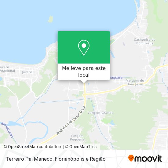 Terreiro Pai Maneco mapa