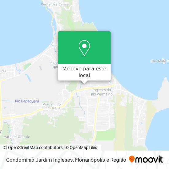 Condomínio Jardim Ingleses mapa