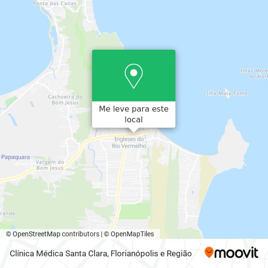 Clínica Médica Santa Clara mapa