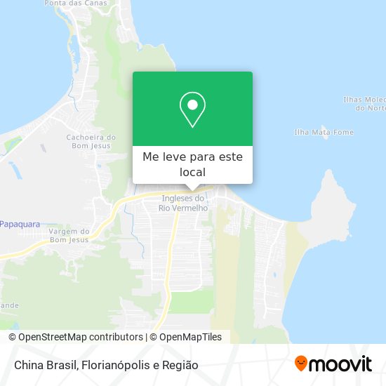 China Brasil mapa