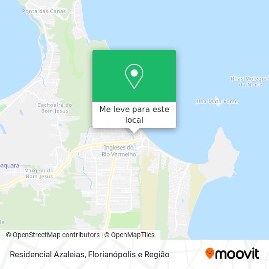 Residencial Azaleias mapa