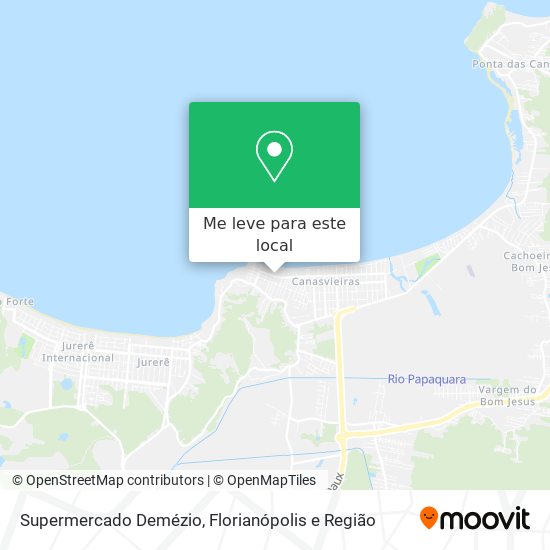 Supermercado Demézio mapa