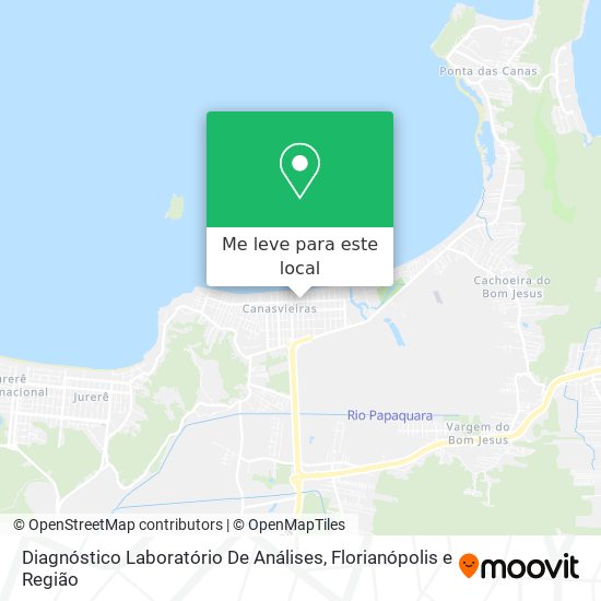Diagnóstico Laboratório De Análises mapa