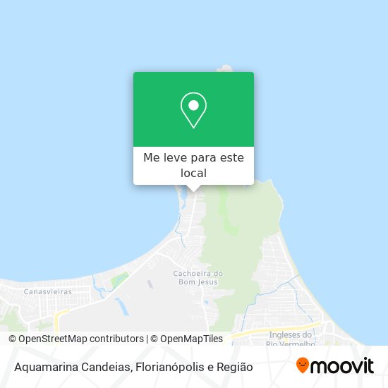 Aquamarina Candeias mapa