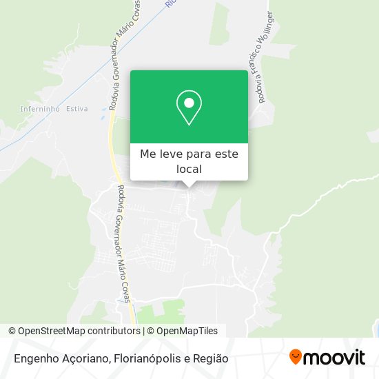 Engenho Açoriano mapa