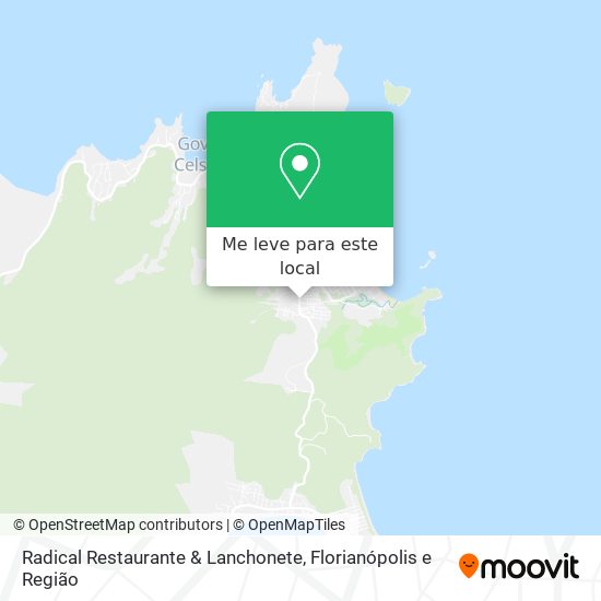 Radical Restaurante & Lanchonete mapa