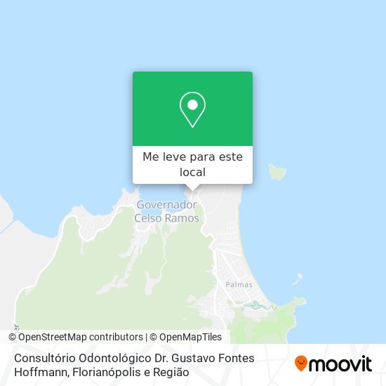 Consultório Odontológico Dr. Gustavo Fontes Hoffmann mapa
