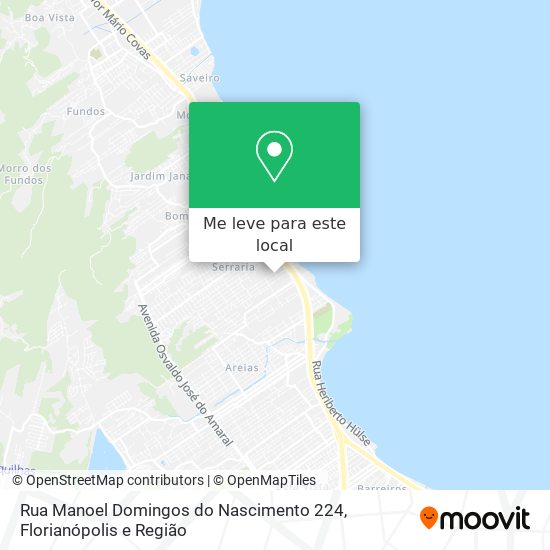 Rua Manoel Domingos do Nascimento 224 mapa