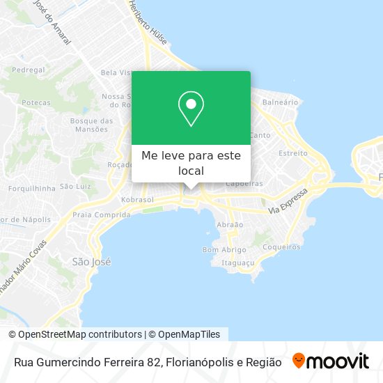 Rua Gumercindo Ferreira 82 mapa