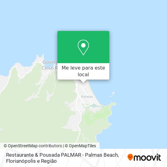 Restaurante & Pousada PALMAR - Palmas Beach mapa