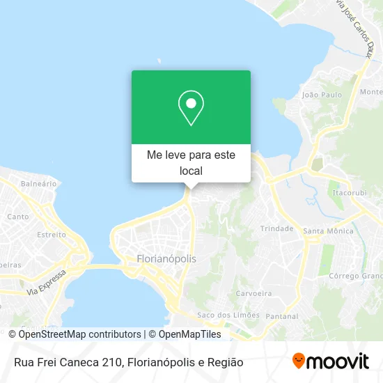 Rua Frei Caneca 210 mapa