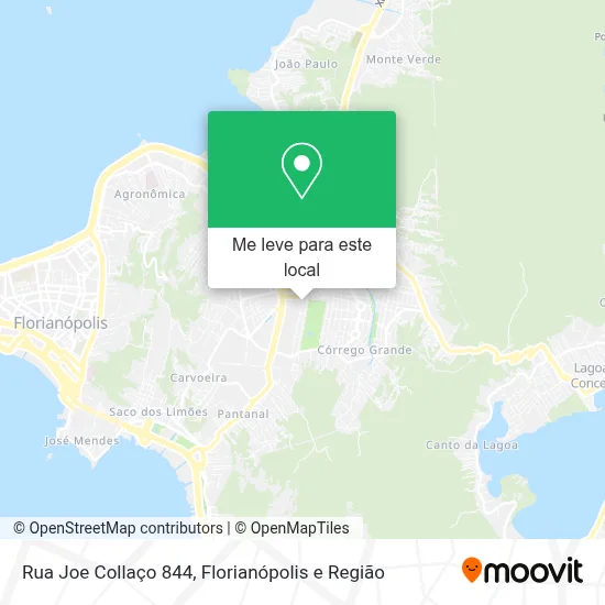 Rua Joe Collaço 844 mapa