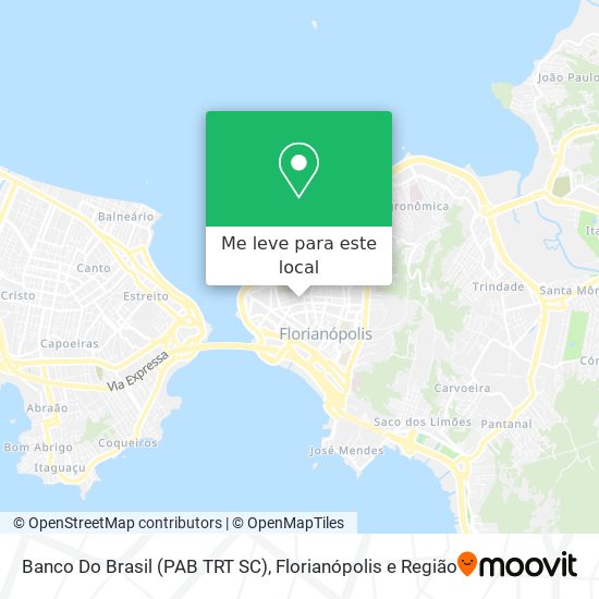 Banco Do Brasil (PAB TRT SC) mapa