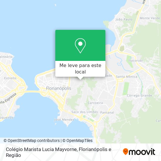 Colégio Marista Lucia Mayvorne mapa