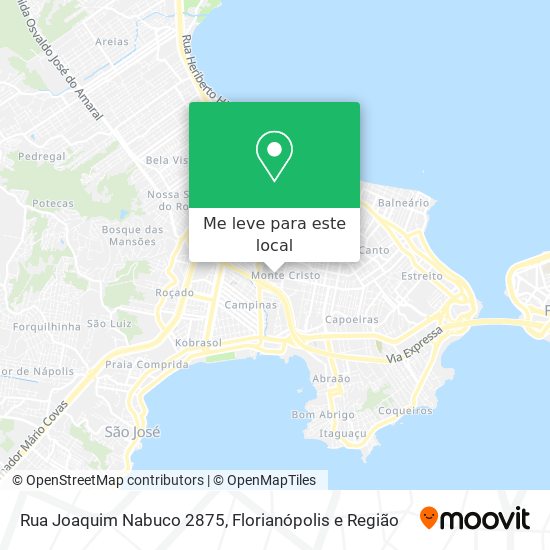 Rua Joaquim Nabuco 2875 mapa