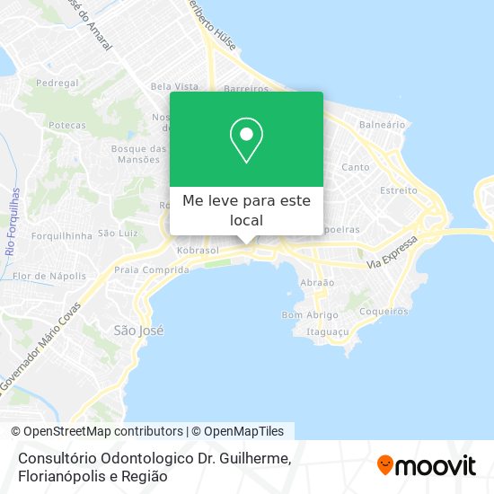 Consultório Odontologico Dr. Guilherme mapa