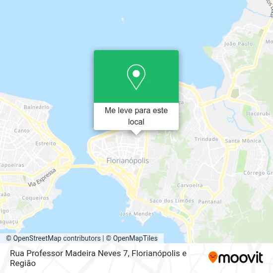Rua Professor Madeira Neves 7 mapa