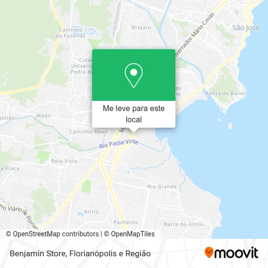 Benjamin Store mapa