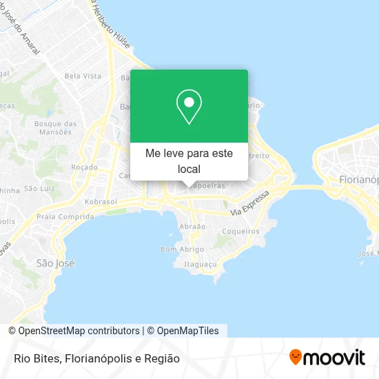 Rio Bites mapa