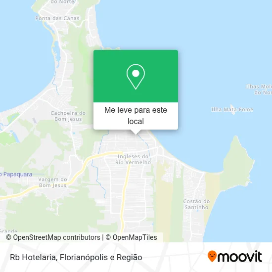 Rb Hotelaria mapa