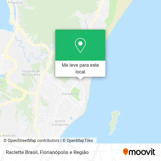 Raclette Brasil mapa