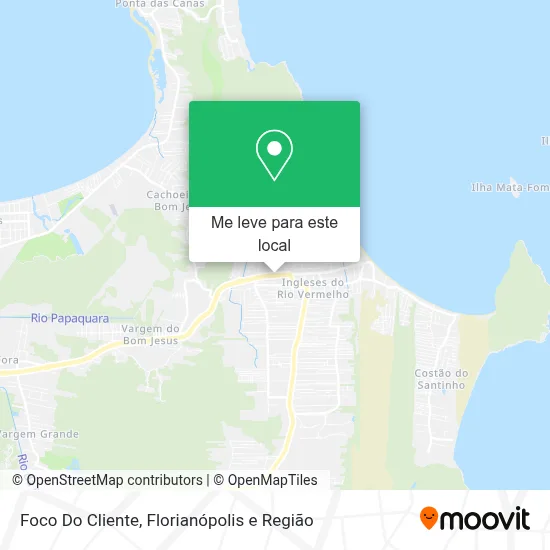Foco Do Cliente mapa
