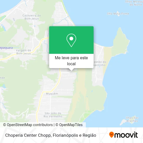 Choperia Center Chopp mapa