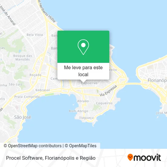 Procel Software mapa