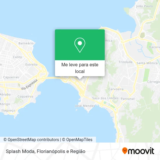 Splash Moda mapa