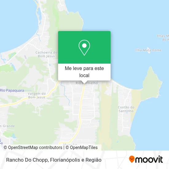 Rancho Do Chopp mapa