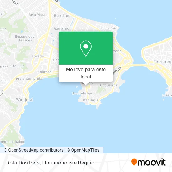 Rota Dos Pets mapa