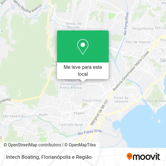 Intech Boating mapa